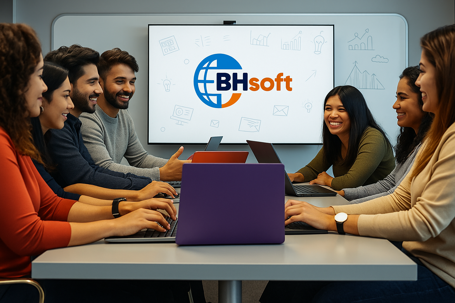 Team at work